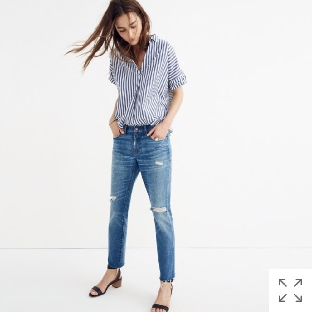 Madewell slim boyjean